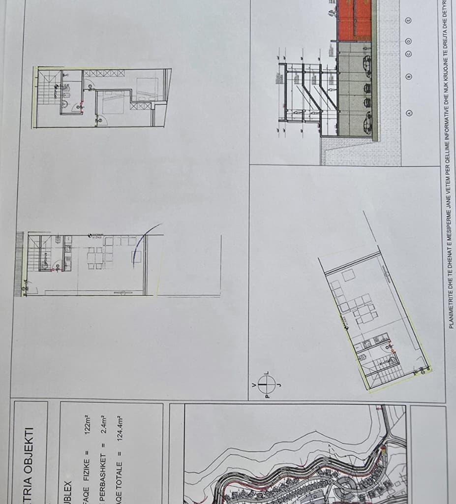 Shitet Apartament, Dupleks, tek Liqeni i Farkes