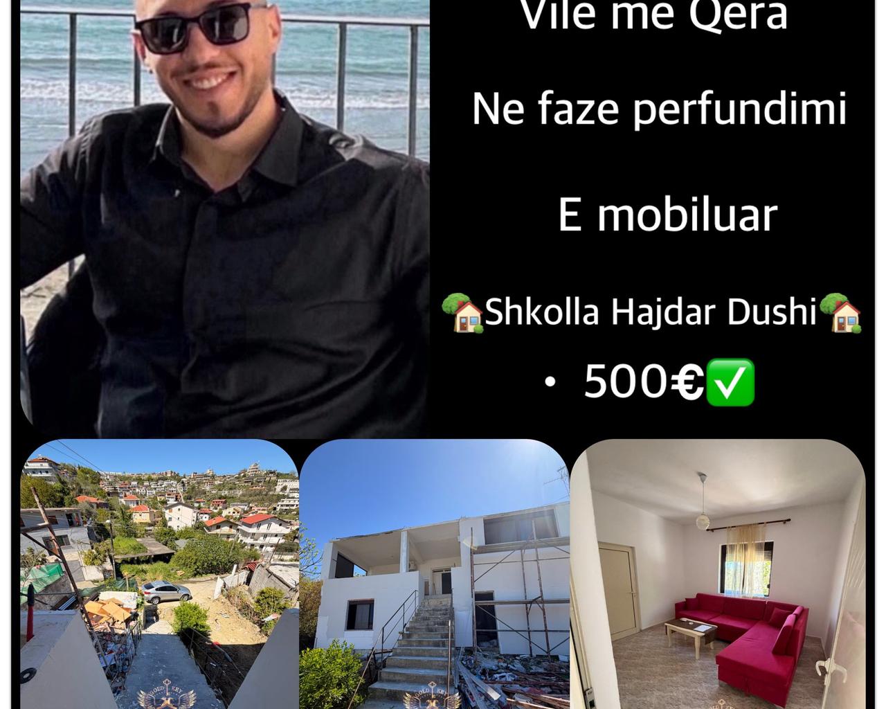 Vile me Qera • 2 Kate, 3+1 me Guzhine e vecuar dhe kati 0 Ga