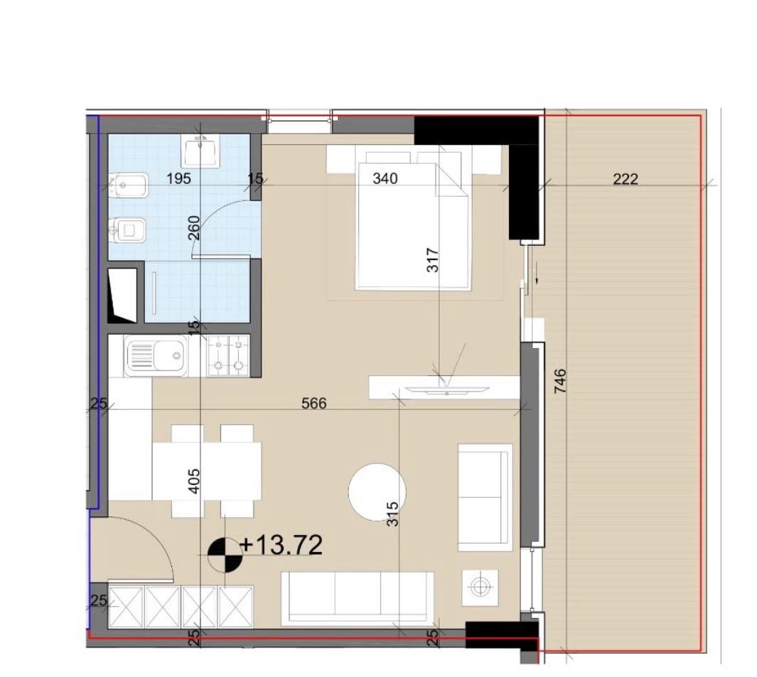 🗝️Shitet apartament 1+1 i mobiluar te Kompleksi Univers Cit