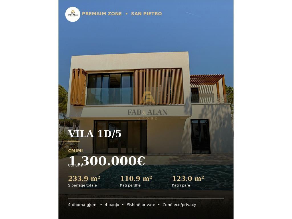 Apartament 4+4 Në Shitje në San Pietro Resort - Lalzi Bay, D