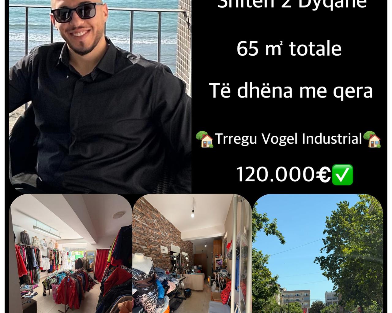 Shitet 2 Dyqane 📍Trregu Vogel Durres