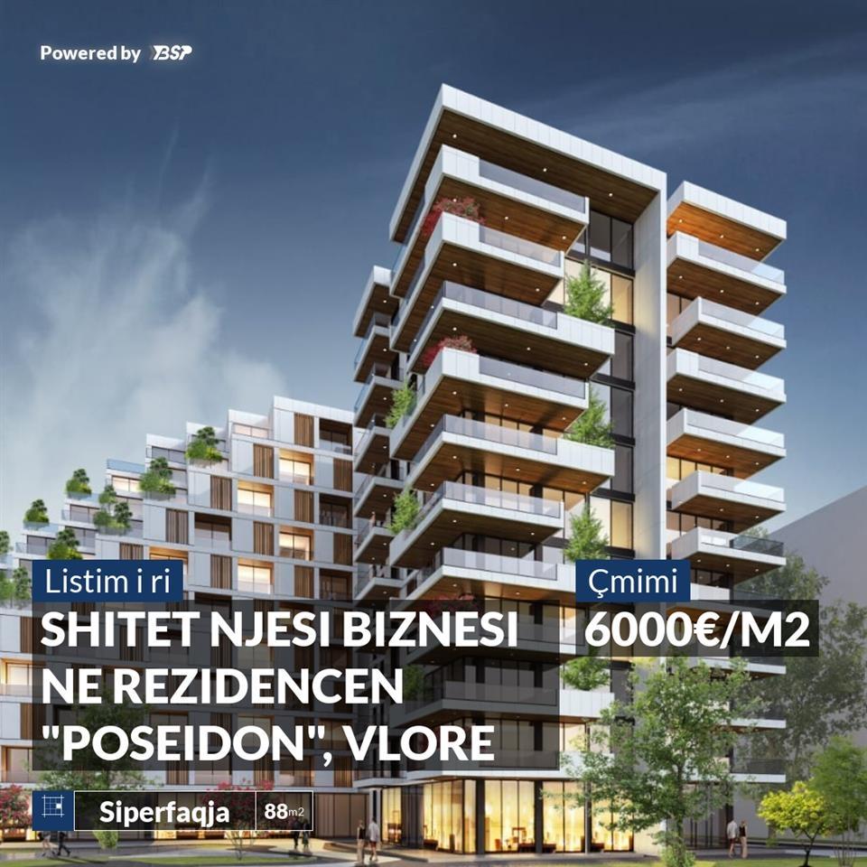 SHITET NJESI BIZNESI NE REZIDENCEN “POSEIDON”, VLORE
