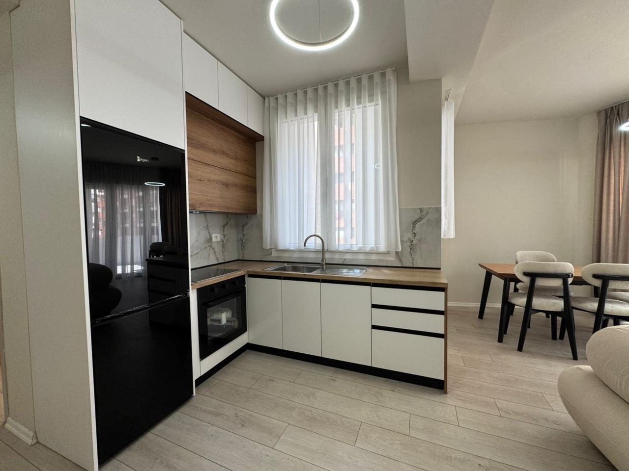 Jepet me qira 1+1+parking Tek Unaza e Re River Residence