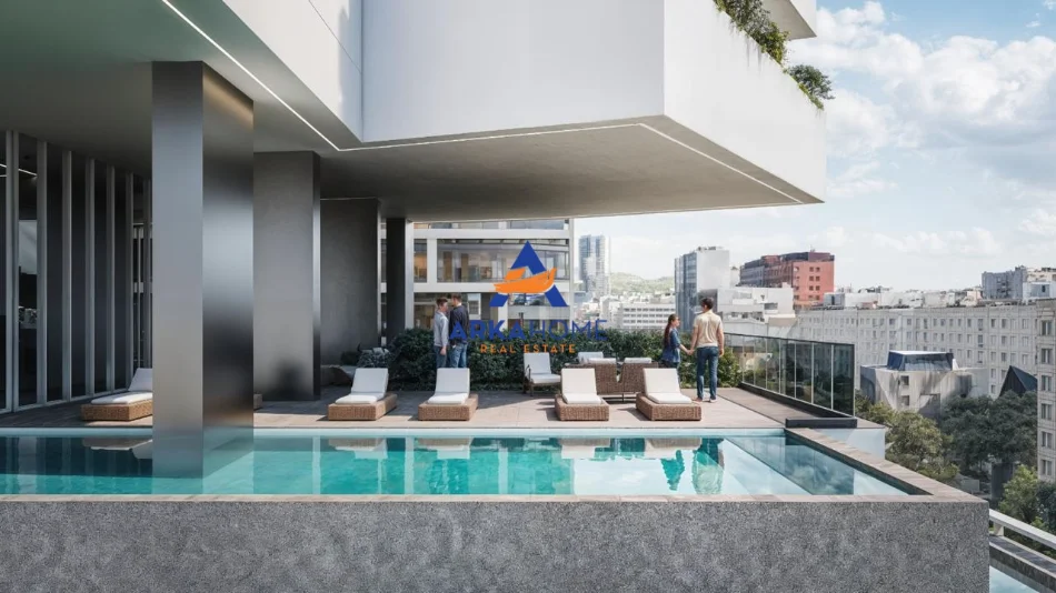 Tirane, shitet apartament 2+1+Ballkon Kati 18, 177 m² 408.250 €