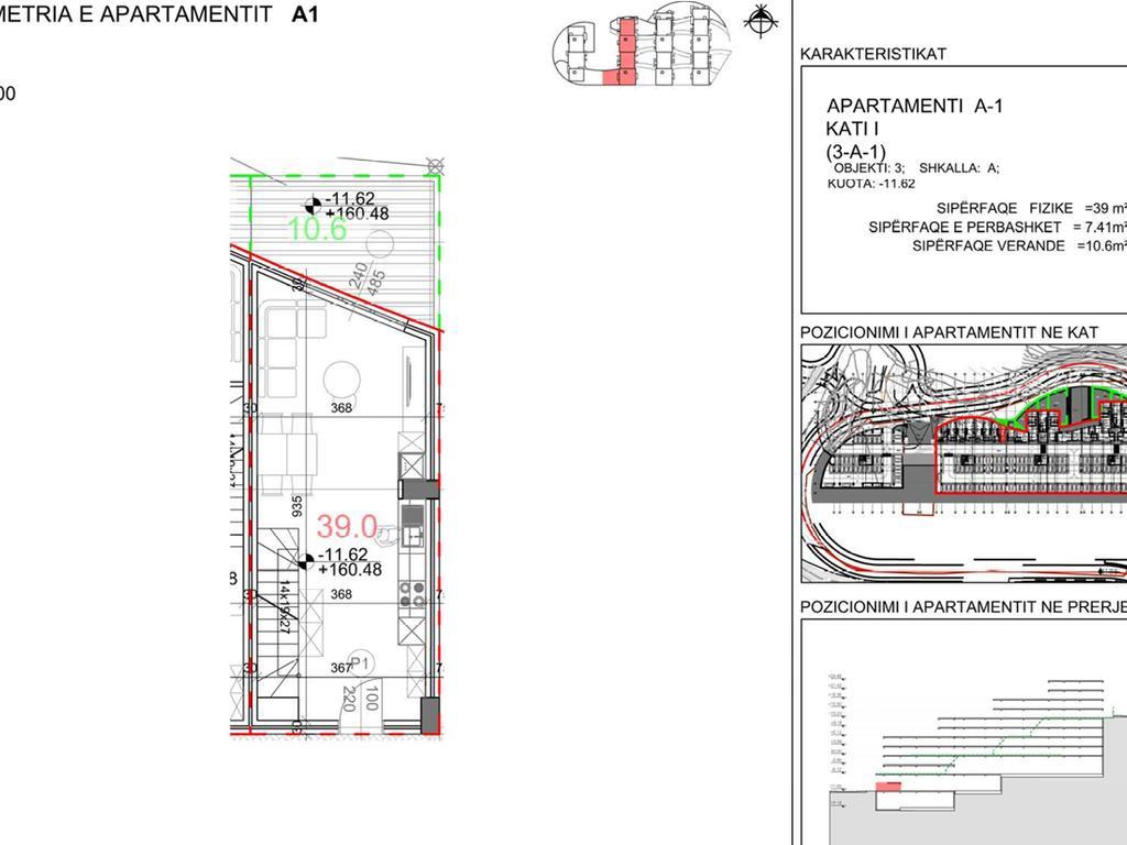 DUPLEKS 1+1+VERANDE NE SHITJE / KODRA E DIELLIT 2 134,000 €